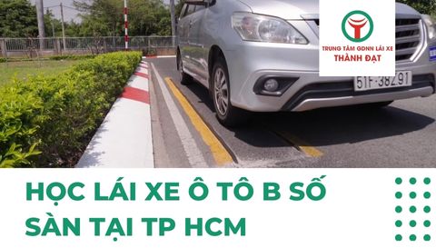 Học lái xe ô tô B số sàn tại TP HCM - Giá rẻ - Uy tín- Chất lượng