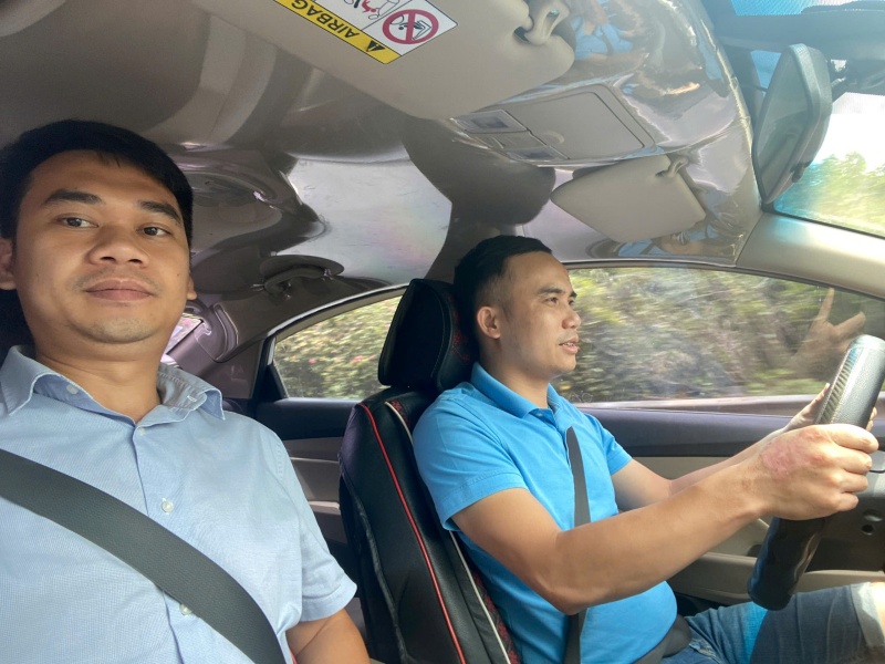 Bổ túc tay lái cho học viên tại trung tâm Thành Đạt