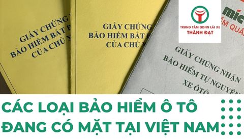 Các loại bảo hiểm xe ô tô