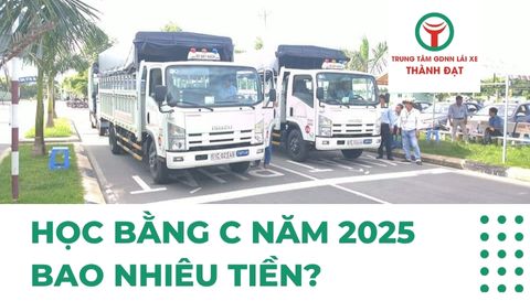 Học bằng C năm 2025 bao nhiêu tiền?
