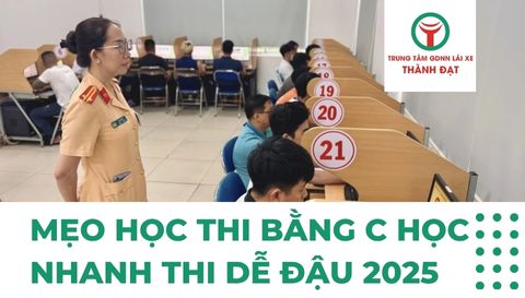 Mẹo học thi bằng C học nhanh thi dễ đậu 2025