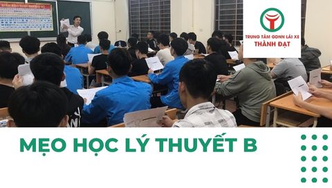 Mẹo học lí thuyết bằng B