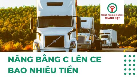 Nâng bằng C lên CE bao nhiêu tiền