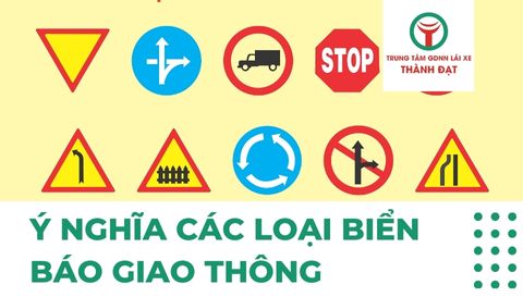 ý nghĩa các loại biển báo giao thông