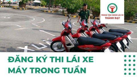 Đăng Ký Thi Lái Xe Máy Trọn Gói