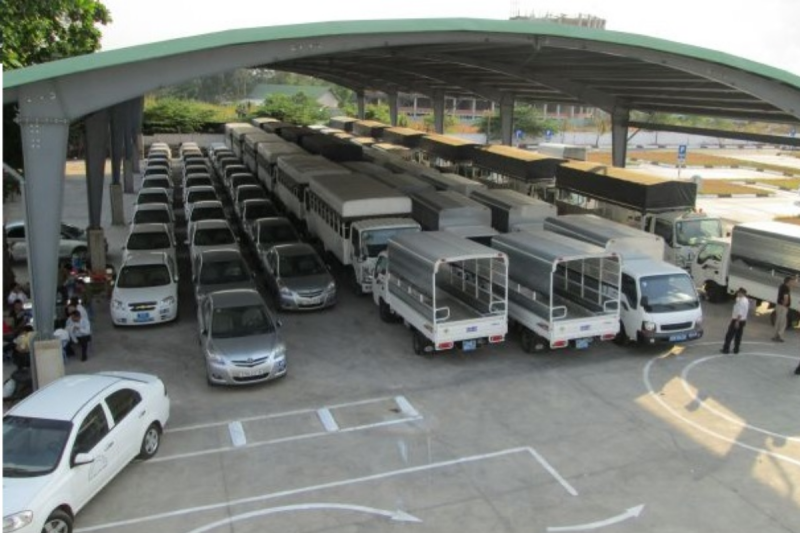 Học thi bằng lái xe tải c1 uy tín tại phường Bình thới