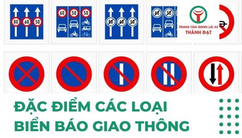 Đặc điểm các loại biển báo giao thông