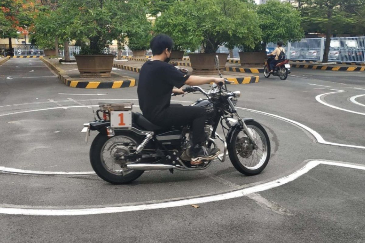 Thi thực hành bằng lái xe hạng A