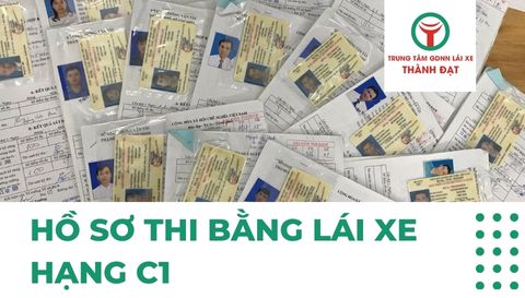 Hồ sơ thi bằng lái xe hạng C1