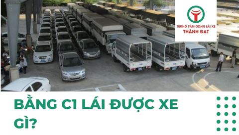 Bằng C1 lái được xe gì