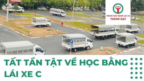 Tất Tần Tật Về học Bằng Lái xe C năm 2025, cập nhập mới nhất