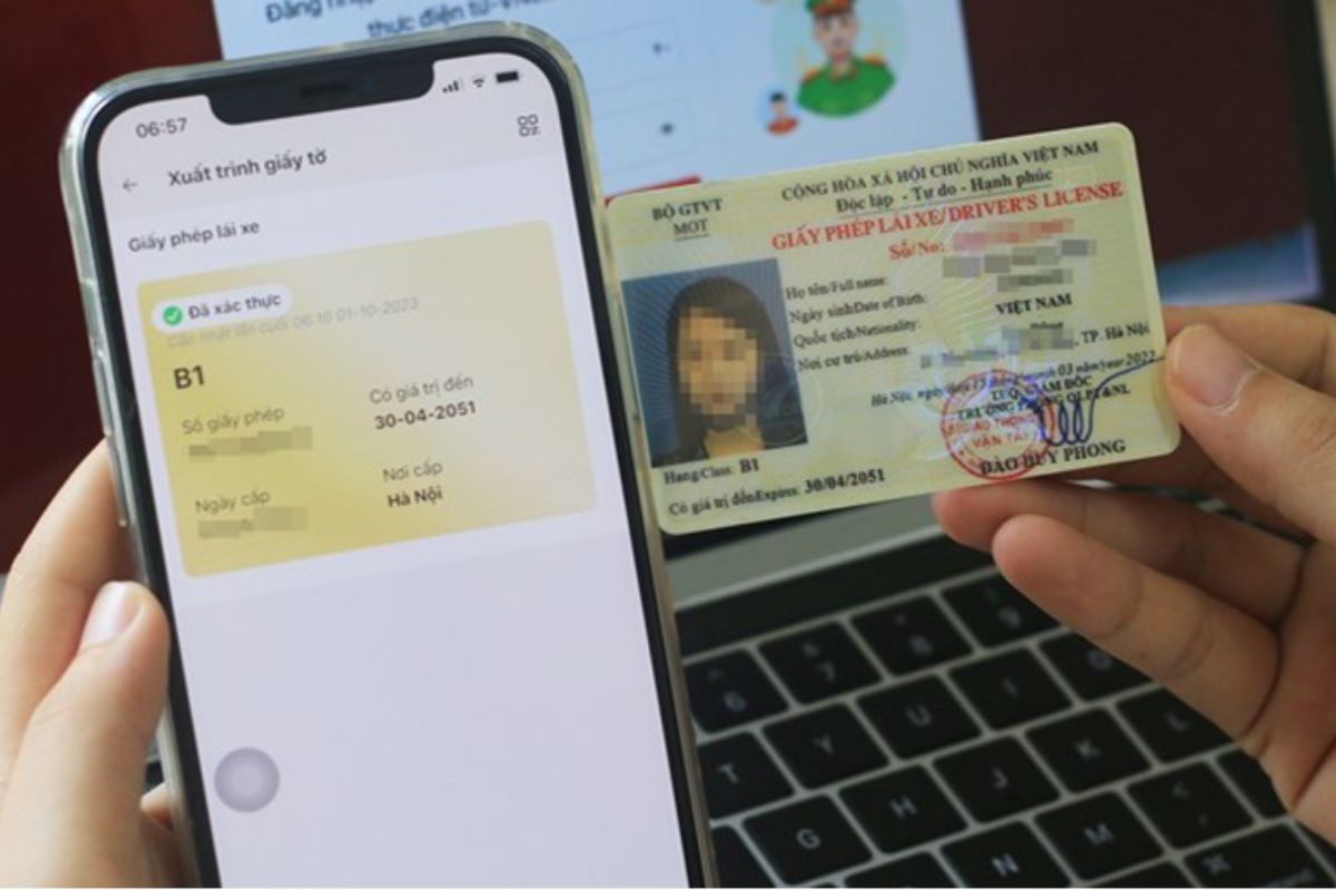 Điều kiện để tích hợp giấy phép lái xe vào VNeID