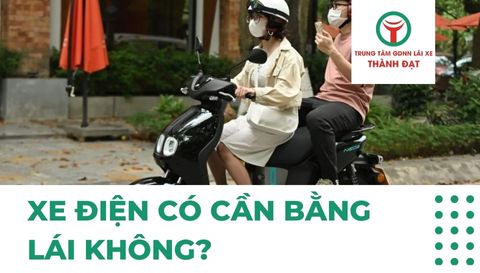 Xe Điện Có Cần Bằng Lái Không? Quy Định Mới Nhất 2025